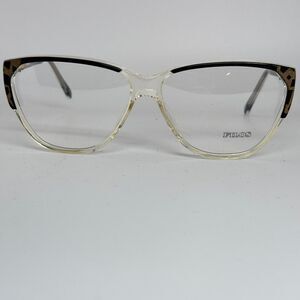 FILOs‎ Eyeglasses Frame Retro Style Clear Black 5271 rd01 54-16 H15316